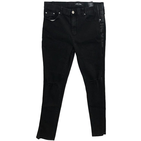 Men's Homme + Femme Jeans in Black - Picture 1 of 7